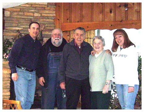 2008 - Kevin Hoke, emeritus 1980-85, on a recent visit 'home', with Bill, Rob, Bianca, Wendy.jpg
